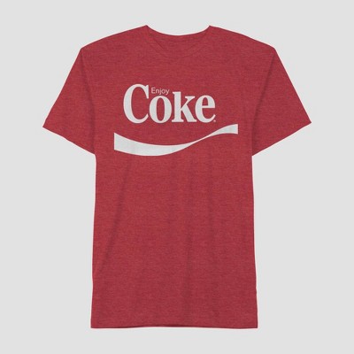 red coca cola shirt