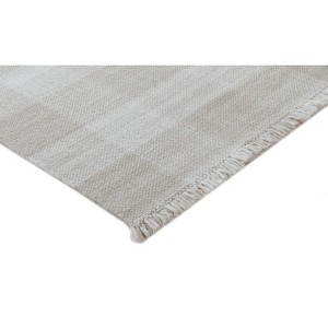 Obeetee Layla Gingham Flatweave Contemporary Indoor/Outdoor Area Rug - 1 of 4