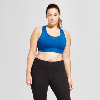 target plus size sports bra