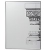 HomeRoots Set of Six Decorative Antiqued Glass Black Metal Framed Mirror Set - 4 of 4