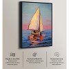 Art Remedy Contemplating at High Seas Beach Life Inspired Wall Art Framed - 3 of 4