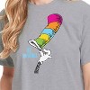 Women's - Dr. Seuss - Cat in the Hat Be Original Cropped Graphic T-Shirt - 2 of 4