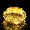 Led String Warm White Copper Wire 49.2 ft String Lights - 2 of 4