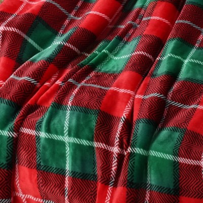 red plaid