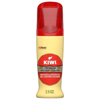 Kiwi Leather Dye Black Bottle With Sponge Applicator - 2.5oz : Target