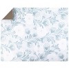 Drymate 19"x24" Dish Drying Mat - Light Blue Floral: Kitchen Drying Mat for Dishes, Machine Washable, Polyester - 2 of 4
