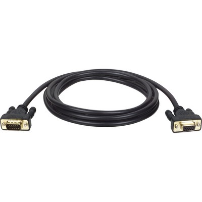Tripp Lite 10ft VGA Monitor Extension Gold Cable Shielded HD15 M/F 10' - HD-15 Male - HD-15 Female - 10ft