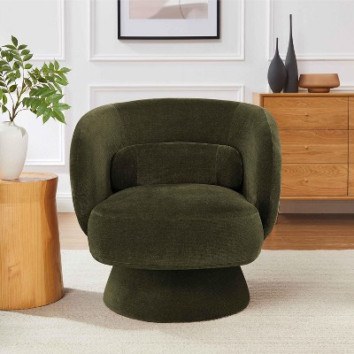MINIMORE Modern Style Swivel Accent Chair