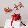 Beistle Vintage Christmas Santa & Sleigh Cutouts, 10.75"-17.75", (10/Pkg) Multicolored - 3 of 4