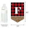 Big Dot of Happiness Flannel Fling Before the Ring - Buffalo Plaid Bachelorette Party Bunting Banner - Bachelorette Party Decorations - 3 of 4
