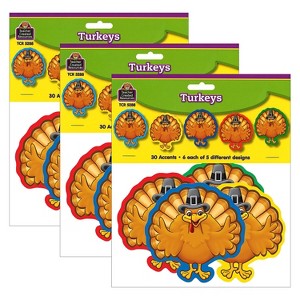 Teacher Created Resources Turkey Accents 30 Per Pack 3 Packs (TCR5288-3) - 1 of 2
