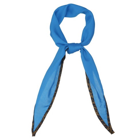 Allegra K Women s Solid Color Rhombus Head Ribbon Neckerchief Neck Scarf Scarves Target