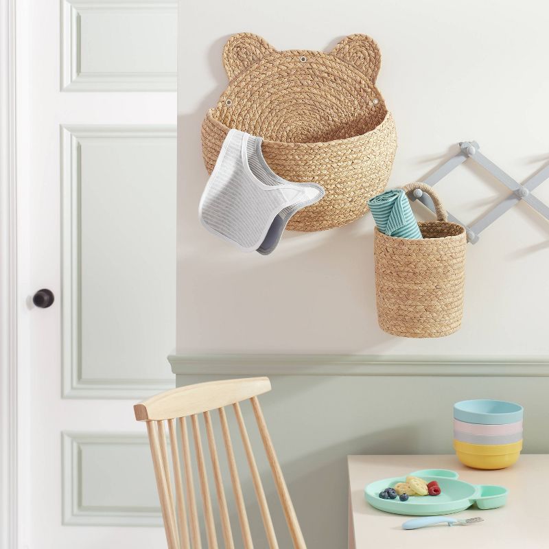 Small Hanging Woven Basket with One Handle - Cloud Island&#8482;, 3 of 12