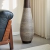 NicBex Designer Floor Vases, Artificial Rattan High Flower Stand, Large Elegant Vintage Style Pharmacy Bottles for Living Room Bedroom - 4 of 4