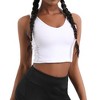 DOMETOUR Sports Bra for Women Wirefree Padded Yoga Bras Tank Tops Fitness Workout Running Top - 4 of 4