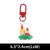 Unique Bargains Christmas Keychain Lobster Clasp Alloy Resin 2.56"x0.94" 1 Pc - 2 of 3