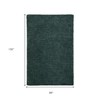 Green Wool Hand Woven Area Rug - 3 of 4