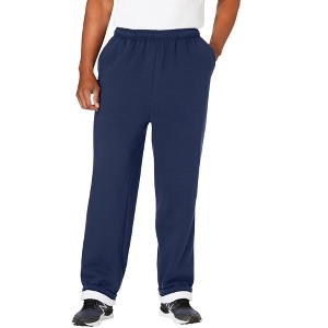KingSize Men's Big & Tall High Pile Fleece Lined Full Elastic Sweatpants - 1 of 4