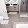 3 Piece Bathroom Rugs Set - Non-Slip Ultra Thin Bath Rugs for Bathroom Floor Mat Set - 2 of 4