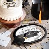 Creative Converting Graduate School Spirit White Oval Paper Plates 24ct - 2 of 4