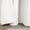 Classic Modern Solid Room Darkening Semi-Blackout Curtains, Grommets, Set of 2 by Blue Nile Mills - 3 of 4