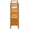 vidaXL Shoe Rack Shoe Storage Organizer Shoe Shelf for Closet Solid Oak Wood - 3 of 4