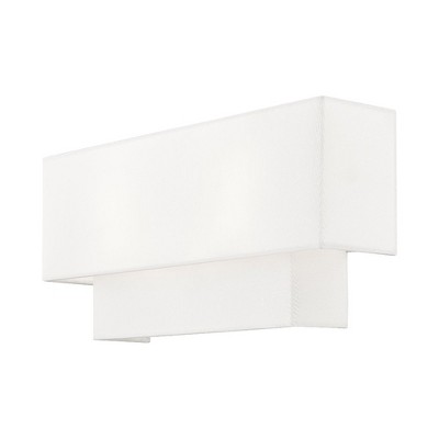 Swaney Brushed Nickel 2-Light Dimmable Outdoor Wall Sconce