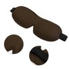 Unique Bargains Breathable 3D Sleep Mask Magic Tapes 1 Pc - 3 of 4