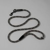Reflective Rope Dog Leash - Gray - Boots & Barkley™ : Target