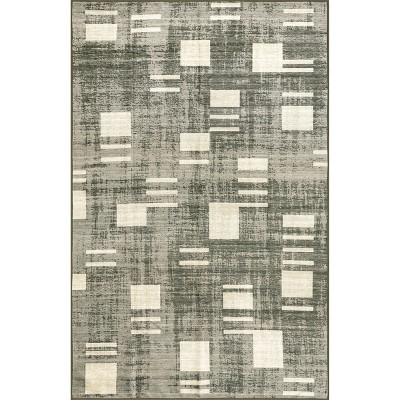 nuLOOM Taja SpinClean Machine Washable Stain-Resistant Area Rug