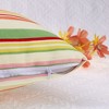 Unique Bargains Home Sofa Zippered Decorative Throw Pillow Covers 2 Pcs - 4 of 4