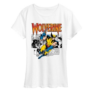 Women's - Marvel - Wolverine Comic Short Sleeve Graphic T-Shirt - 1 of 4