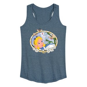Women's - Disney - Alice in Wonderland Graphic Racerback Tank - 1 of 4