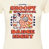 Women's - Peanuts - Snoopy And Woodstock Dance Night Fitted Graphic T-Shirt - 2 of 4