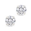 SHINE by Sterling Forever Sterling Silver Everyday Essential CZ Studs - 4 of 4