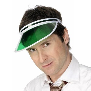 Smiffys Green Poker Visor Child Costume - 1 of 4
