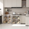 Pull-Out Organizer under Cabinet Storage for Kitchen with Wooden Handle - 4 of 4