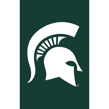 Evergreen NCAA Michigan State University Applique House Flag 28 x 44 Inches Outdoor Decor for Homes and Gardens