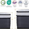 QingMoon Mattress in a Box, Hybrid Cooling Gel Memory Foam and Diamond Innerspring Mattress, Pressure Relief and Motion Isolation for Bedroom - 2 of 4