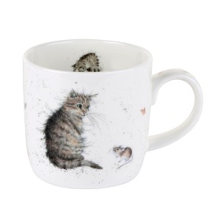 Royal Worcester Wrendale Designs 11 oz Mug, for Tea, Coffee and Hot Cocoa, Made from Fine Bone China, Cute Animal Motifs - 1 of 4