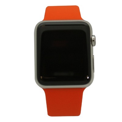 Olivia Pratt Solid Silicone Apple Watch Band Medium to Large Size Wrist M/L only.  Made for 6.5 to 8.5 inch Wrists.
