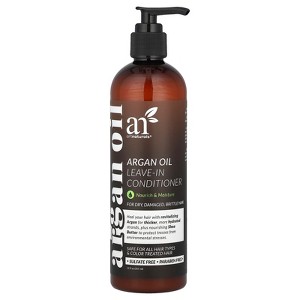 artnaturals Argan Oil Leave-In Conditioner, For Dry, Damaged, Brittle Hair, 12 fl oz (355 ml) - 1 of 3