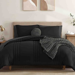 BAGOKIE 7 Pieces Bed in a Bag Comforter Set for All Season - 1 of 4