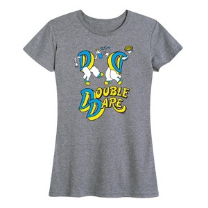 Women's - Nickelodeon - Official Double Dare Merchandise Short Sleeve Graphic T-Shirt - 1 of 4