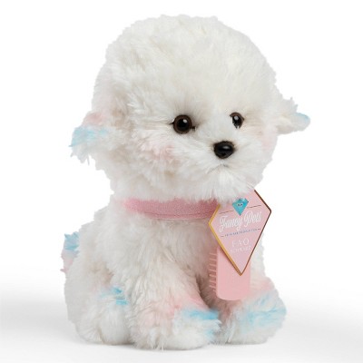 FAO Schwarz Fancy Bichon Frise 10" Stuffed Animal