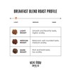 Real Good Coffee Whole Bean Coffee - 2 Pound Bag - Breakfast Blend Light Roast Coffee - Fresh Coffee Beans - 3 of 4