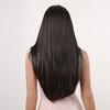 Jessie's Wig 24 Inch Straight Wig Layer Cut Synthetic Wig Blonde Brown Mixed Black Color 1Pc/Pack - 3 of 4