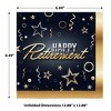 Beistle Happy Retirement Luncheon Napkins, 2-Ply, Pack of 32 - 3 of 4