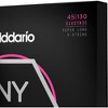 D'Addario Nickel Wound Light 5-String Bass Strings - Super Long Scale .045 - .130 - 4 of 4