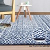 Washable Area Rug for Living Room Geometric Bedroom Rug Stain Resistant Large Dining Room Throw Carpet Non Slip Bohemian - 4 of 4